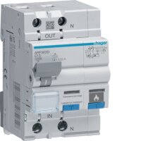 Hager Fehlerlichtbogen-Schutz 1P+N 10kA C-13A 30mA ARF563D