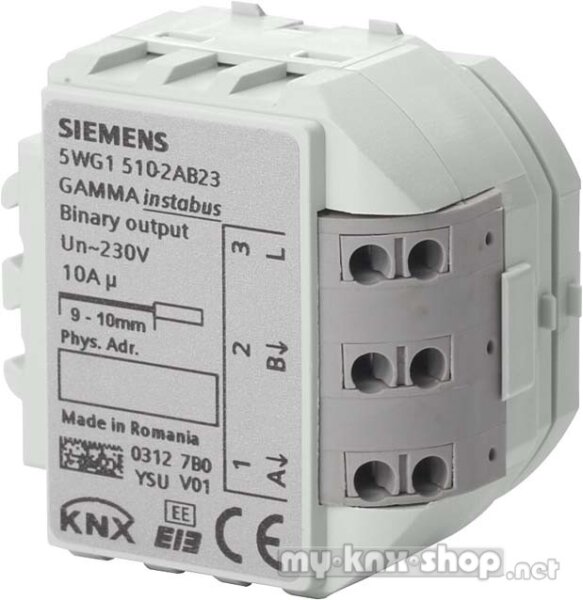 Siemens Binärausgabegerät 2x10A 230VAC 230V  5WG1510-2AB23