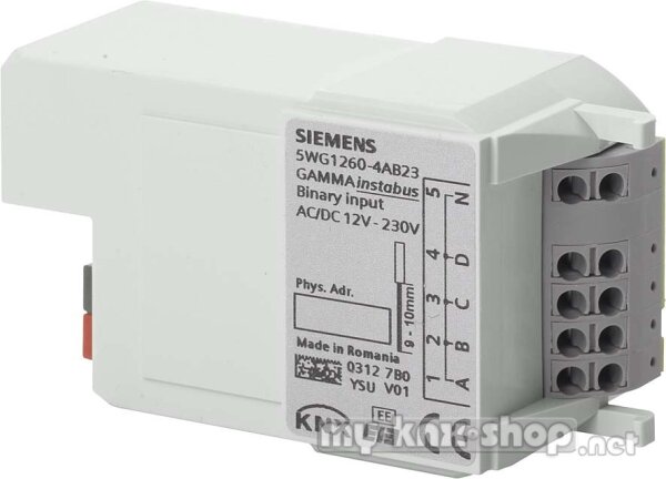 Siemens Binäreingang 4-Fach,12V...230V 5WG1260-4AB23