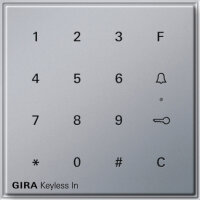 GIRA Code Tastatur alu Keyless In 260565