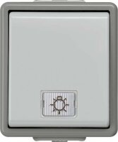 Siemens IP44 AP Taster u. LED-Einsatz,1-pol 5TD4705