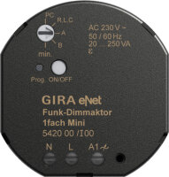 GIRA Funk Dimmaktor Mini 20 250VA 542000