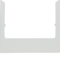 Berker Rahmen eckig alu 13192284