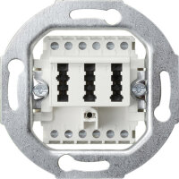 GIRA TAE-Anschlussdose TAE 2x6/6NFF ws 003202