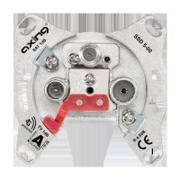 JUNG 3-Loch Univers.SAT/BK-Dose 1,0 dB, Einzeldose SSD 5-00