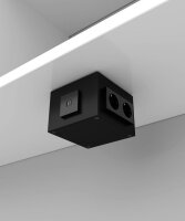 Bodensteck Aufbodentank 4xSch,2x RJ45 2f. 1206-1-9