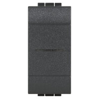 Legrand BT Vernetzter Wechselschalter Anthraz Bticino L4003C