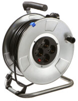 Bachmann Stahlblechkabeltrommel 25m H05RR-F 3G1,5qmm 398.181