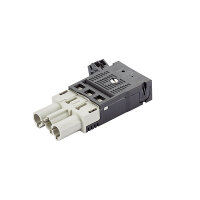 Bachmann Gerätestecker GST18/3 kieselgrau 940.074