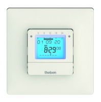 Theben Zeitschaltuhr digital UP-Wandmont.1 Ka TR 030 top3 UP