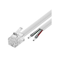 ESYLUX Kabel CABLE RJ10-OPEN END 10m, ws EC10431517