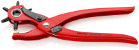 KNIPEXWerk Revolverlochzange rot, 220mm 90 70 220