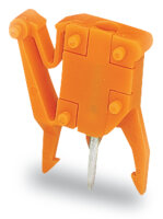 WAGO Prüfadapter 1-polig,orange 249-111
