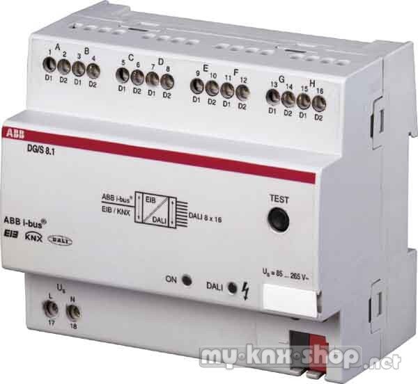 ABB DALI-Gateway 8-fach DG/S8.1 REG