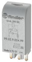 Finder Anzeige-/Entstörmodul gn LED 110-220VD...