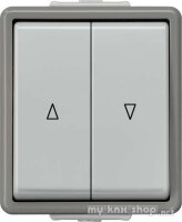 Siemens Jalousietaster AP, Delta Fläche IP44, 10A...