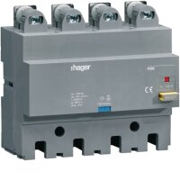 Hager FI-Block P250 4P 100A Idn 30mA fest HBT100F