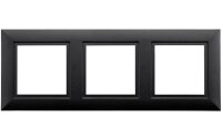 SG Leucht. Rahmen 3-fach schwarz 903259