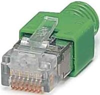PHOENIX C. RJ45-Stecker, geschirmt m.Knick FL PLUG RJ45 GN/2