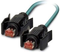 PHOENIX C. Netzwerkkabel CAT5e, RAL5021 VS-IP67/B-I #1406289