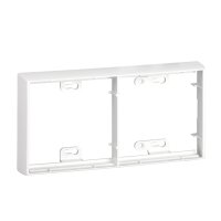 Schneider Montagerahmen 2-fach flach CYB-BK/AD1...