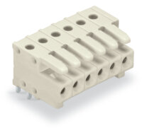 WAGO THT-Federleiste abgewink. 3,5mm,lichtgrau 734-534