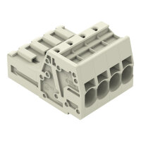 WAGO 1-Leiter-Stiftleiste CAGECLAMP,10mm ,l 831-3205/135-000