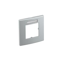 OBO BETT. Abdeckrahmen 1fach 84x84mm alu AR45-BSF1 AL