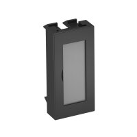 OBO BETT. Blinddeckel 1/2 Modul m. Beschriftu ADP-BF SWGR0.5