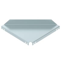 OBO BETT. Eckblech Kabell. R500mm LEB 50 DD