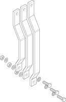 ABN Verbindungsschienensatz 3-polig CU 30x10mm XAS750SE