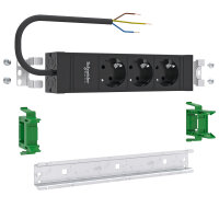 ABN Schutzkontaktsteckdose EURO 3-fach XSD3D