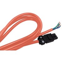Schneider Netzkabel Orange 3m LED-Lampen NSYLAM3MN