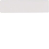 Hager Namensschild-Einlage weiss REH012X