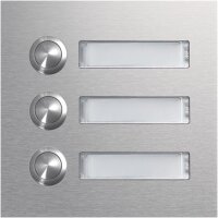 Hager Rund-Taster 3 LED-Schild modesta REN003X
