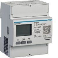 Hager Energiezähler 3phasig 80A, 4M, MODBUS, MID...