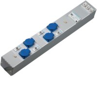Hager Steckdosenleiste 4xSchuko ZAH005L