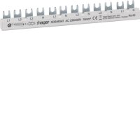 Hager Phasenschiene 12 Module 63A L1L2L3N-L1N-L2N KDS463AT