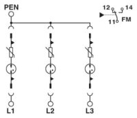 PHOENIX C. Überspannungsableiter Typ2 2909591