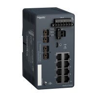 Schneider Modicon Extended Managed Switch 8Po MCSESM103F2CU1