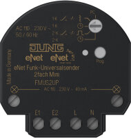 JUNG Funk-Universalsender 2-kanalig FM US 2 UP