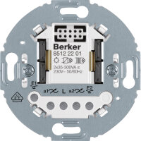Berker Universal-Schalteinsatz 2f 2-Draht Tragring  85122201