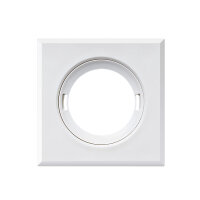 ESYLUX Abdeckung FLAT COVER SQUARE WH