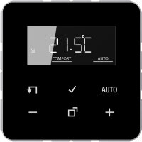 JUNG Raumtemperaturregler mit Display Standa TR D CD 1790 SW