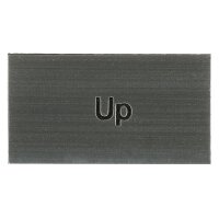 ABB Stotz Beschriftungsschild mit 1 Schaltstellung MA6-1043