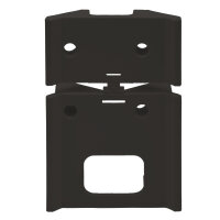 STEINEL Eckwandhalter schwarz 085131