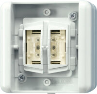 JUNG KNX Taster BA 2f. Tasterstellung 8472.01 LED W