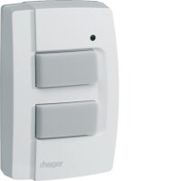 Hager Funk KNX AP Tastsensor 2f,IP55,quicklink TRE302