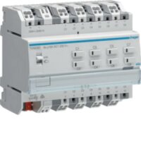 Hager Schalt-/Jalousieausgang KNX 8/4f,16A,C-Last TXA608D