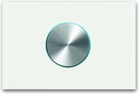 ABB Stotz Drehbedienteil 1-fach Weißglas...